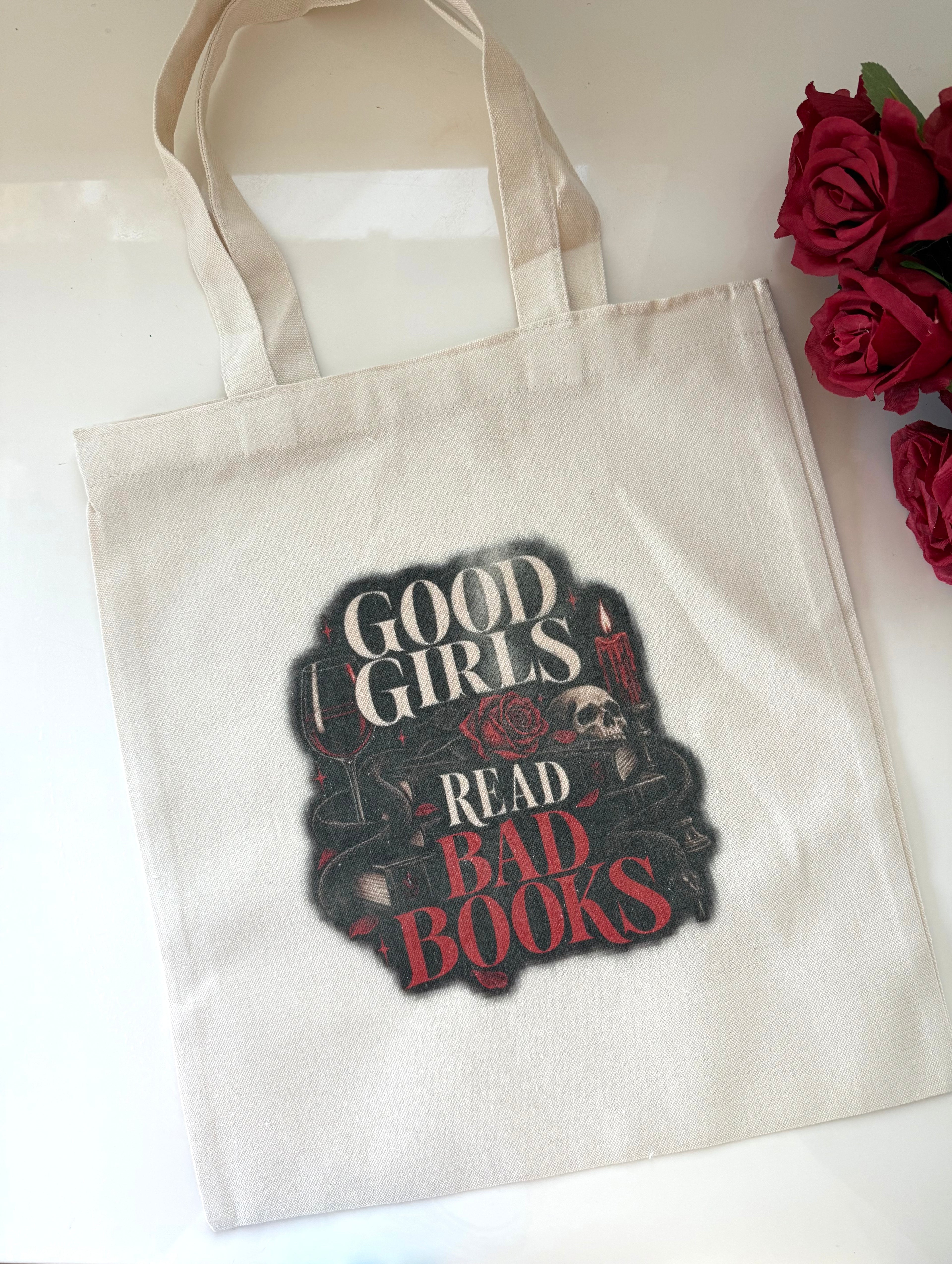Good Girls Read Bad Books Tote Bag